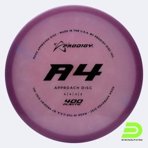 Prodigy A4 in purple, 400 plastic