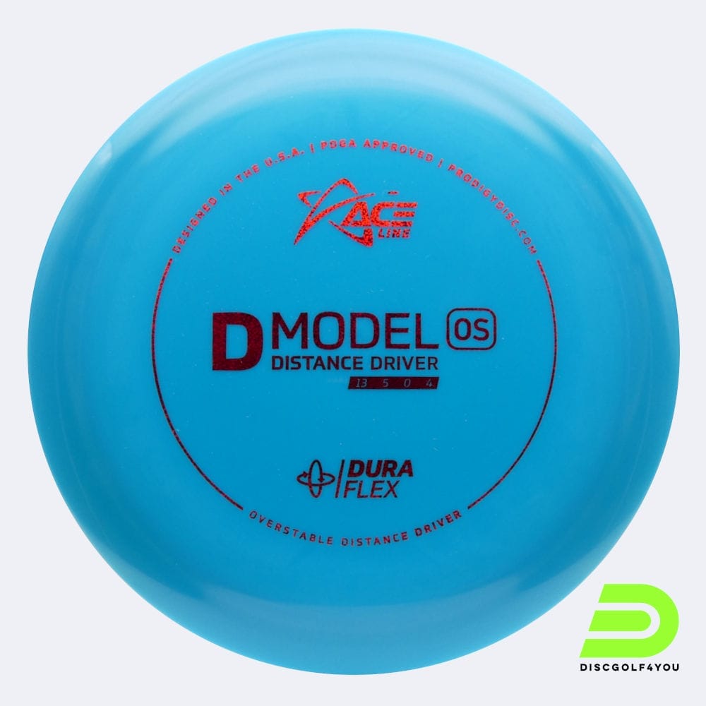 Prodigy ACE Line D OS in blue, duraflex plastic
