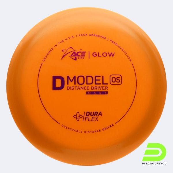 Prodigy ACE Line D OS in classic-orange, duraflex glow plastic and glow effect