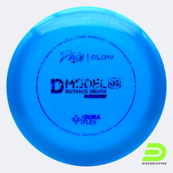 Prodigy ACE Line D OS in blau, im Duraflex GLOW Kunststoff und glow Spezialeffekt