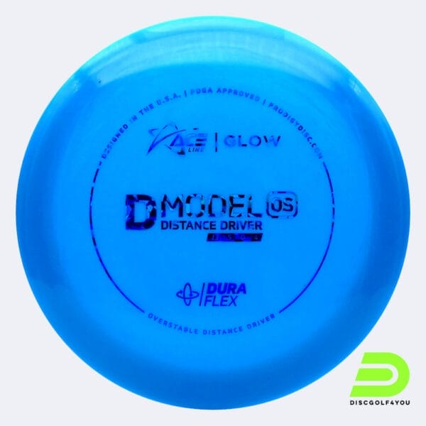 Prodigy ACE Line D OS in blue, duraflex glow plastic and glow effect