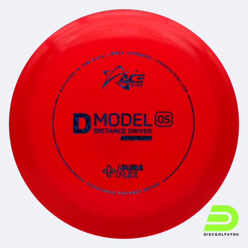 Prodigy ACE Line D OS in red, duraflex plastic