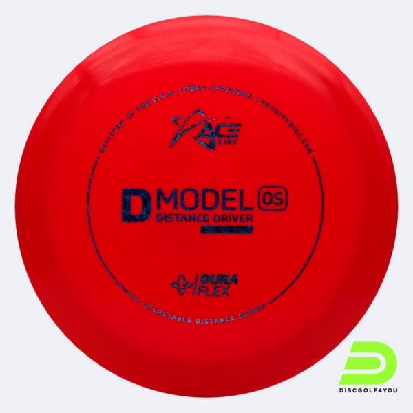 Prodigy ACE Line D OS in red, duraflex plastic