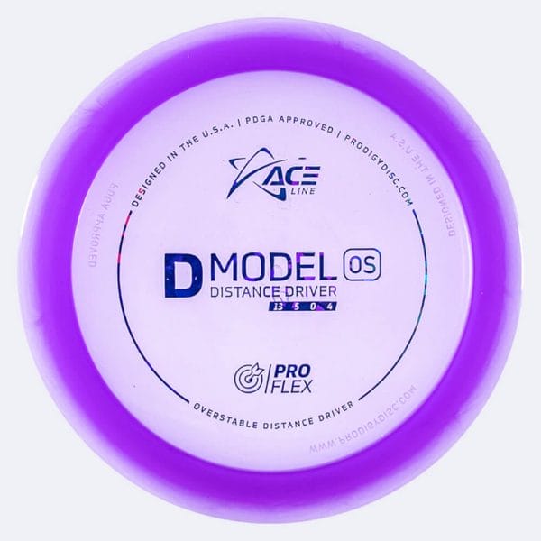 Prodigy ACE Line D OS in violett, im Proflex Kunststoff und ohne Spezialeffekt