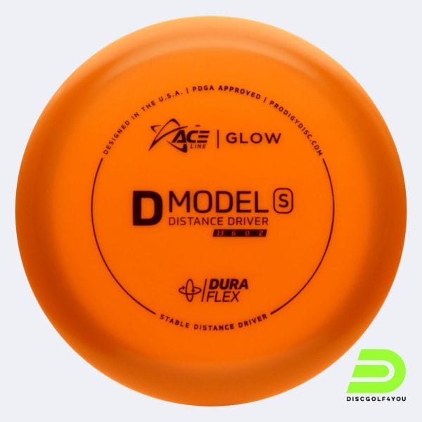 Prodigy ACE Line D S in classic-orange, duraflex glow plastic and glow effect