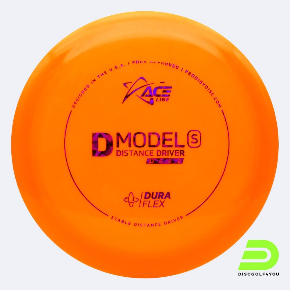 Prodigy ACE Line D S in orange, im Duraflex Kunststoff und ohne Spezialeffekt