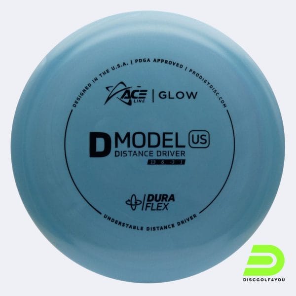 Prodigy ACE Line D US in blau, im Duraflex GLOW Kunststoff und glow Spezialeffekt