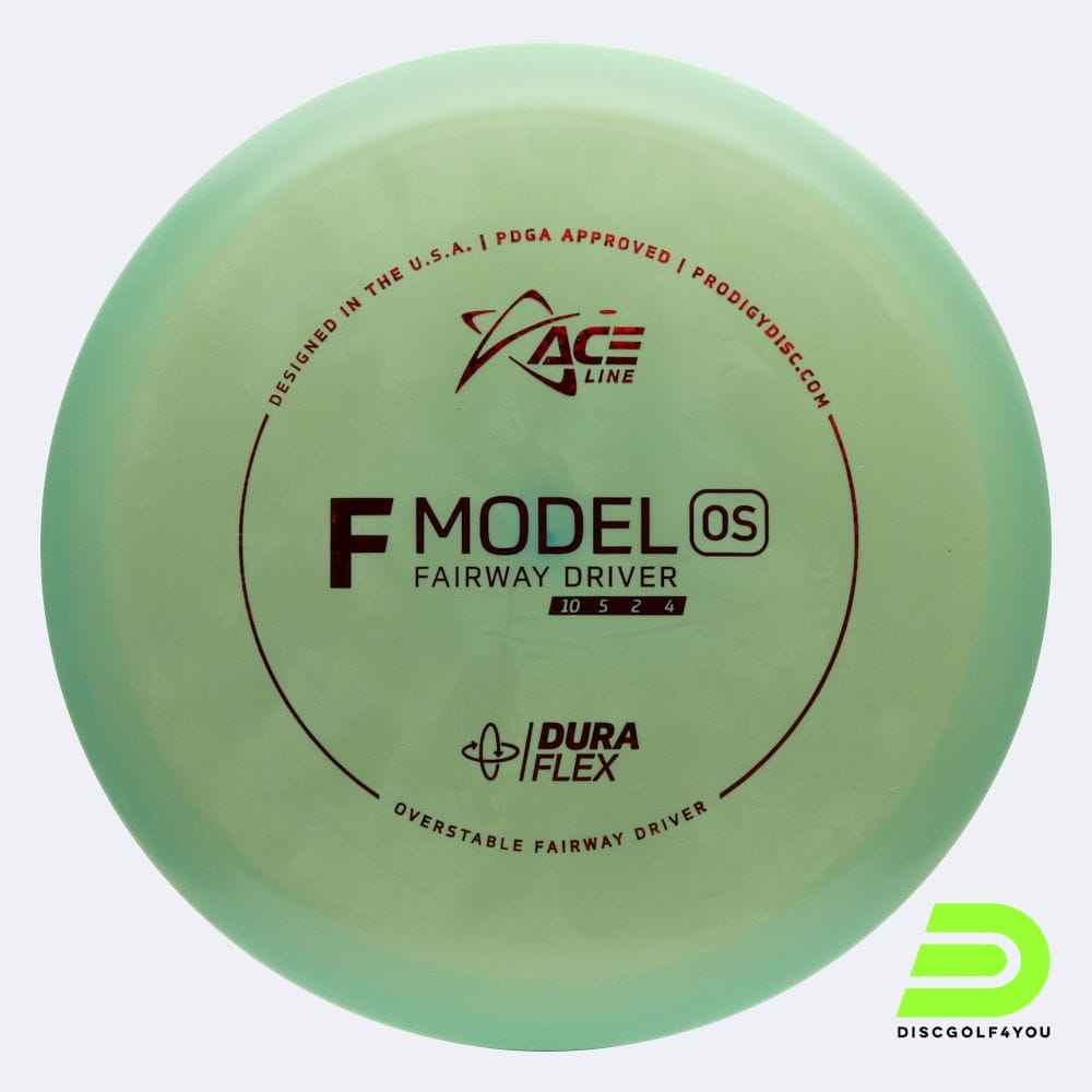 Prodigy ACE Line F OS in green, duraflex plastic