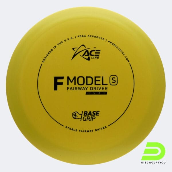 Prodigy ACE Line F S in yellow, basegrip plastic