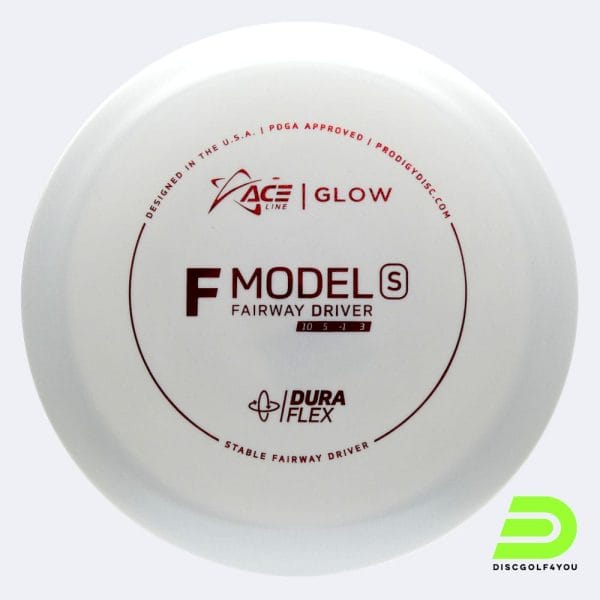 Prodigy ACE Line F S in white, duraflex glow plastic and glow effect