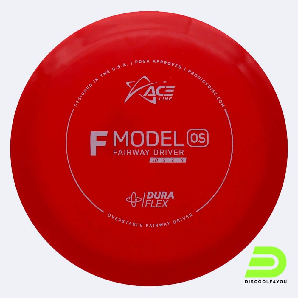 Prodigy ACE Line F S in rot, im Duraflex Kunststoff und ohne Spezialeffekt