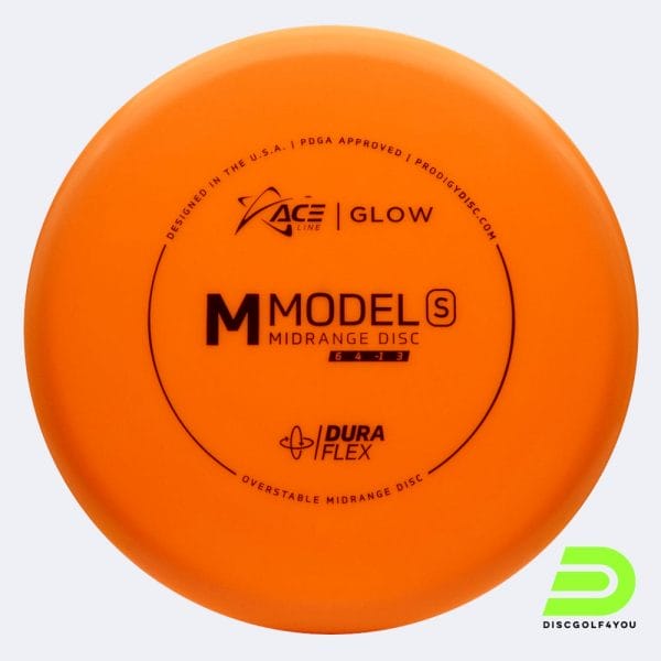Prodigy ACE Line M S in orange, im Duraflex GLOW Kunststoff und glow Spezialeffekt
