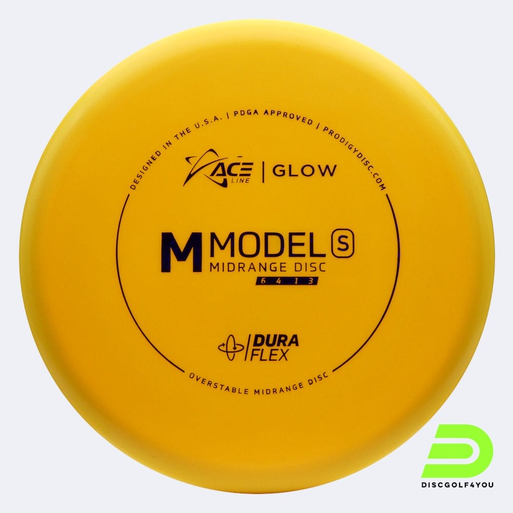 Prodigy ACE Line M S in yellow, duraflex glow plastic and glow effect