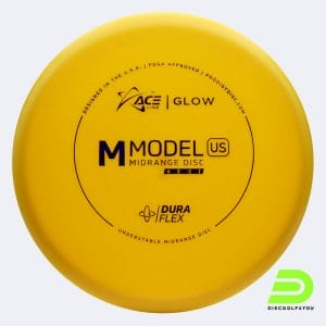 Prodigy ACE Line M US in gelb, im Duraflex GLOW Kunststoff und glow Spezialeffekt