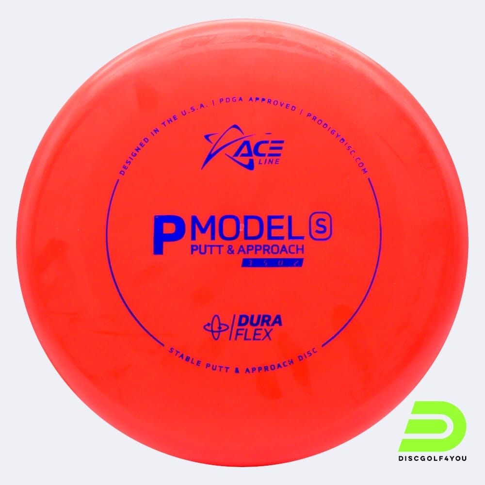 Prodigy Ace Line P S in red, duraflex plastic