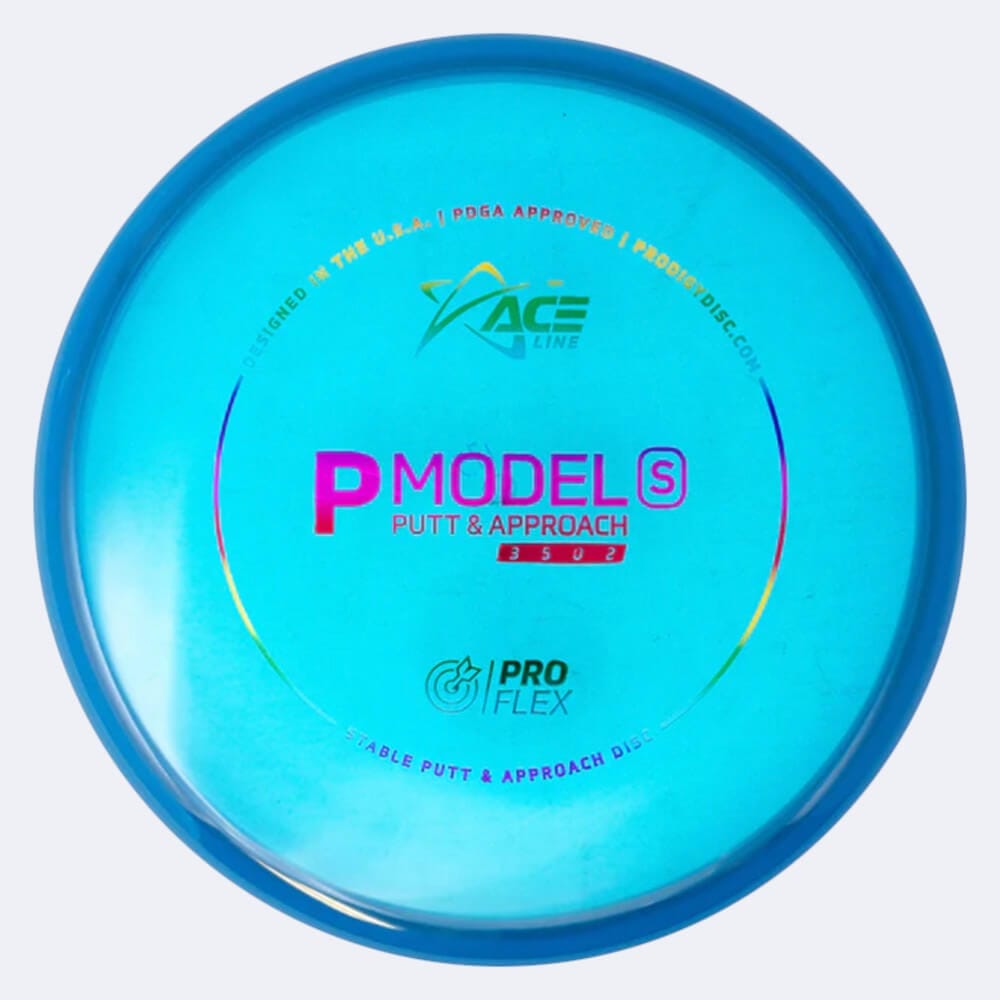 Prodigy Ace Line P S in blau, im Proflex Kunststoff und ohne Spezialeffekt