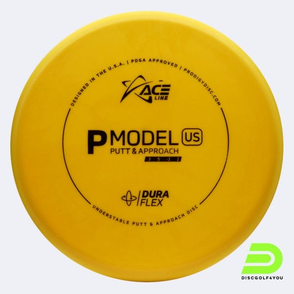 Prodigy Ace Line P US in gelb, im Duraflex Kunststoff und ohne Spezialeffekt