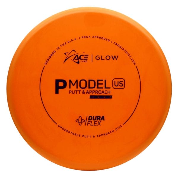 Prodigy Ace Line P US in orange, im Duraflex GLOW Kunststoff und glow Spezialeffekt