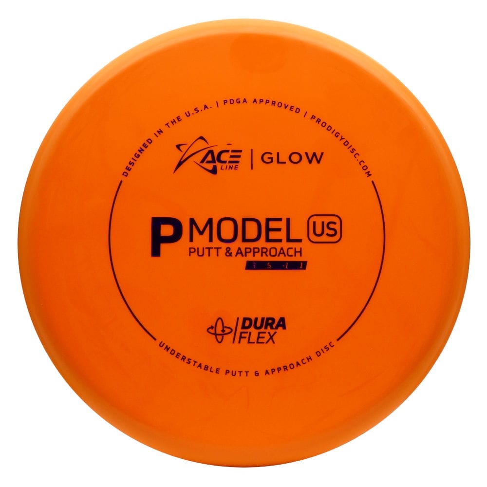 Prodigy Ace Line P US in orange, im Duraflex GLOW Kunststoff und glow Spezialeffekt