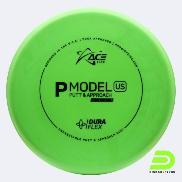 Prodigy Ace Line P US in green, duraflex plastic