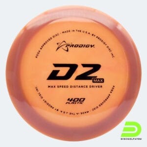 Prodigy D2 MAX in pink, 400 plastic