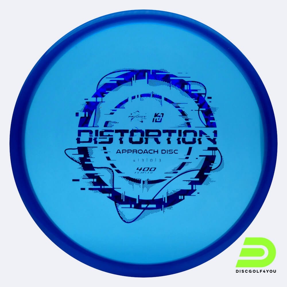 Prodigy Distortion in blue, 400 plastic