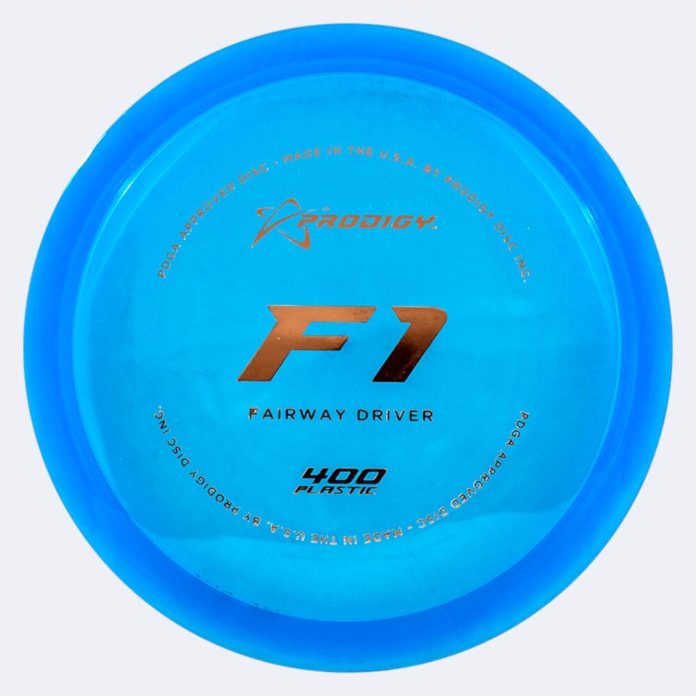 Prodigy F1 in blau, im 400 Kunststoff und ohne Spezialeffekt