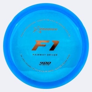 Prodigy F1 in blue, 400 plastic