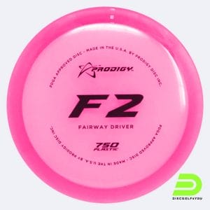 Prodigy F2 in rosa, im 750 Kunststoff und ohne Spezialeffekt