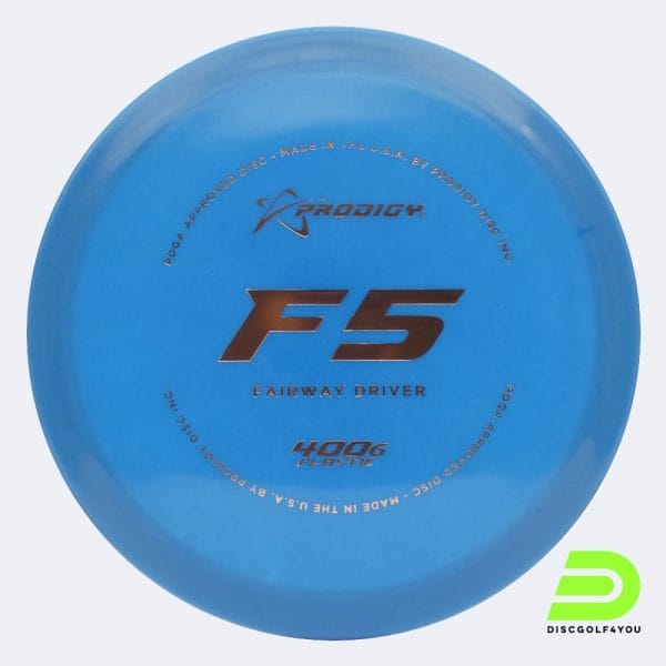 Prodigy F5 in blau, im 400G Kunststoff und ohne Spezialeffekt