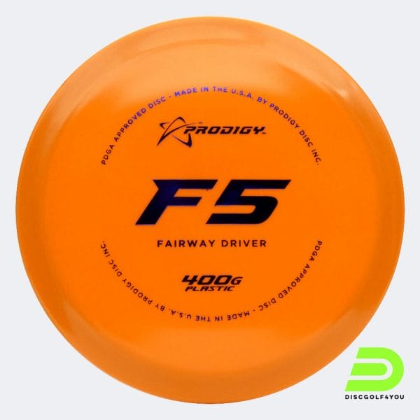 Prodigy F5 in orange, im 400G Kunststoff und ohne Spezialeffekt