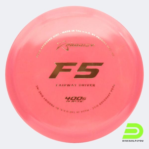 Prodigy F5 in pink, 400g plastic