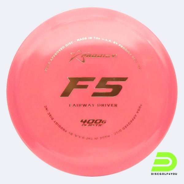 Prodigy F5 in pink, 400g plastic