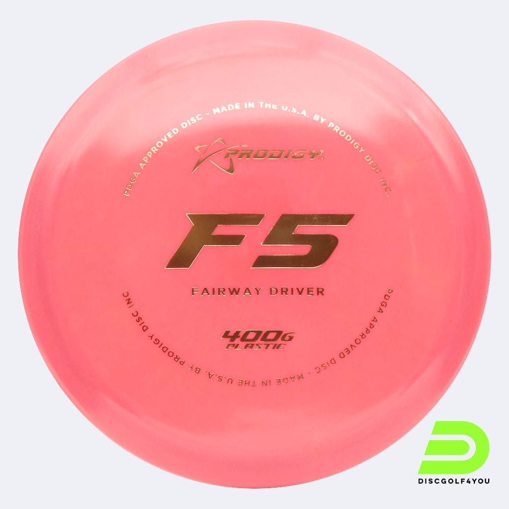 Prodigy F5 in rosa, im 400G Kunststoff und ohne Spezialeffekt