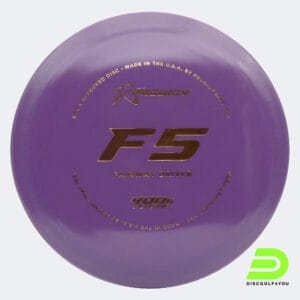 Prodigy F5 in violett, im 400G Kunststoff und ohne Spezialeffekt
