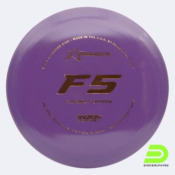 Prodigy F5 in violett, im 400G Kunststoff und ohne Spezialeffekt