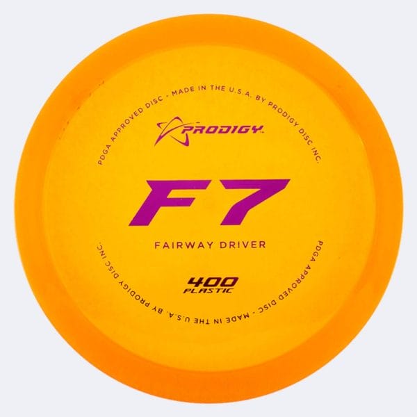 Prodigy F7 in orange, im 400 Kunststoff und ohne Spezialeffekt