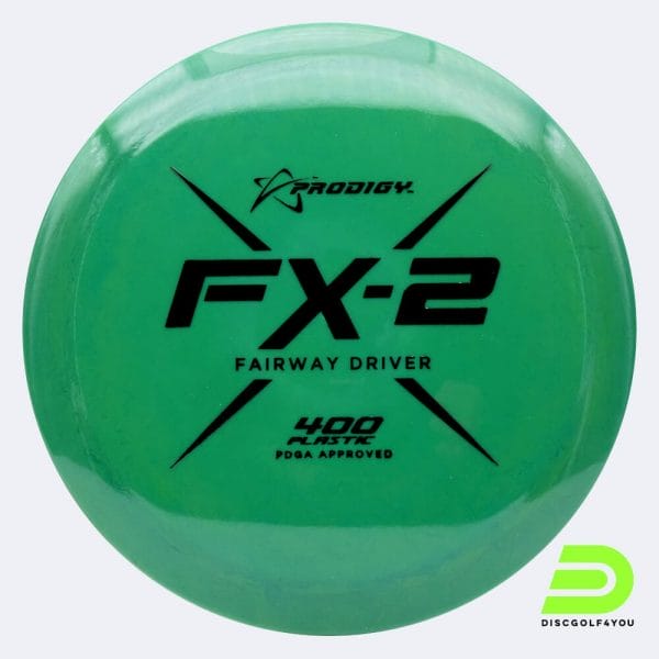 Prodigy FX-2 in green, 400 plastic