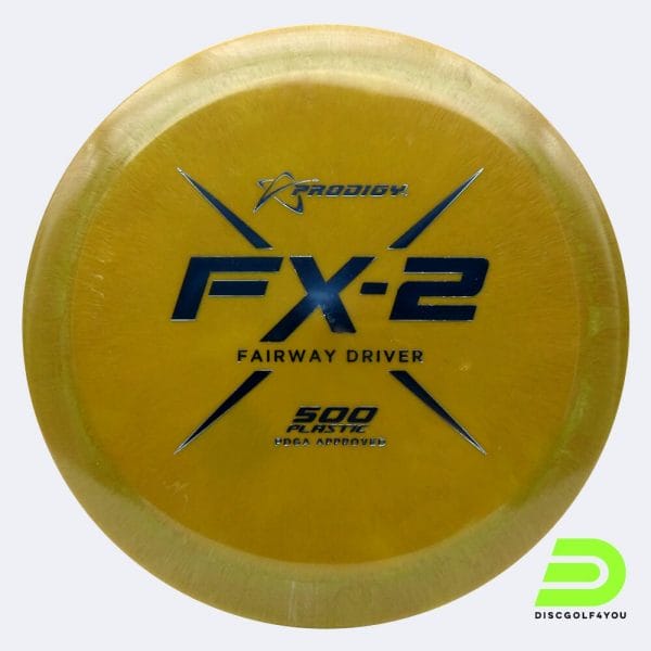Prodigy FX-2 in gold, 500 plastic