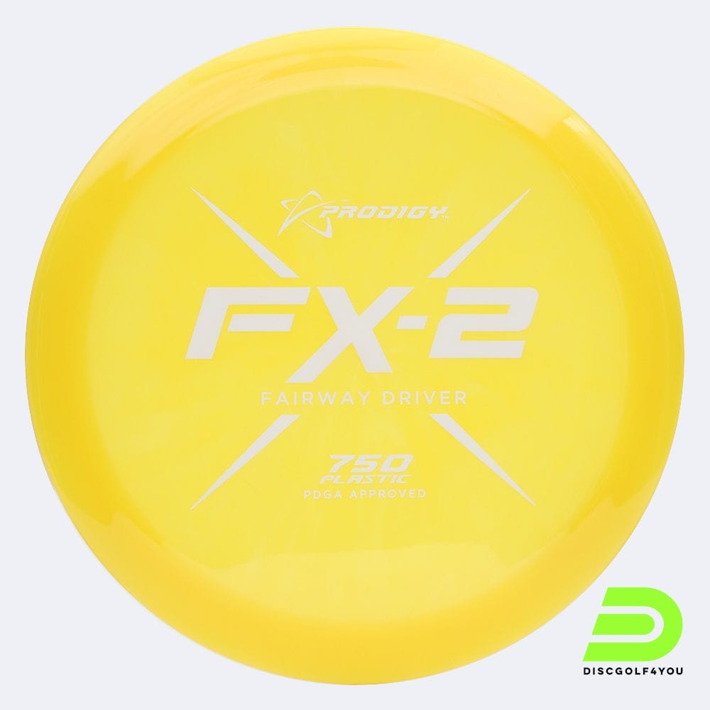 Prodigy FX-2 in gelb, im 750 Kunststoff und ohne Spezialeffekt