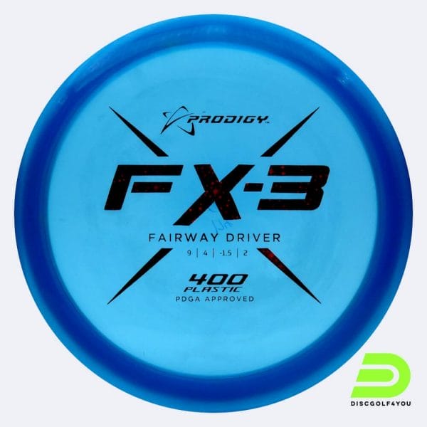 Prodigy FX-3 in blue, 400 plastic