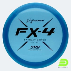 Prodigy FX-4 in blue, 400 plastic