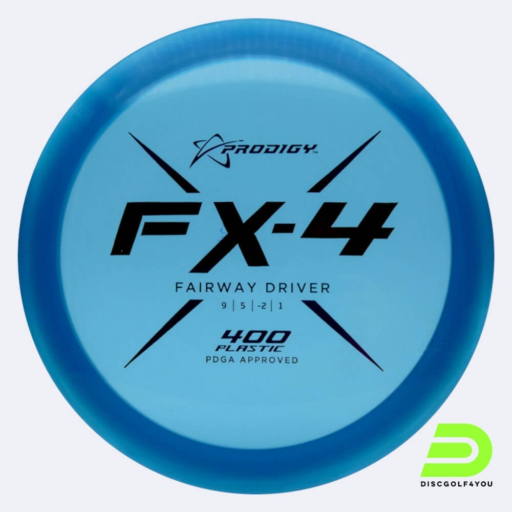 Prodigy FX-4 in blue, 400 plastic