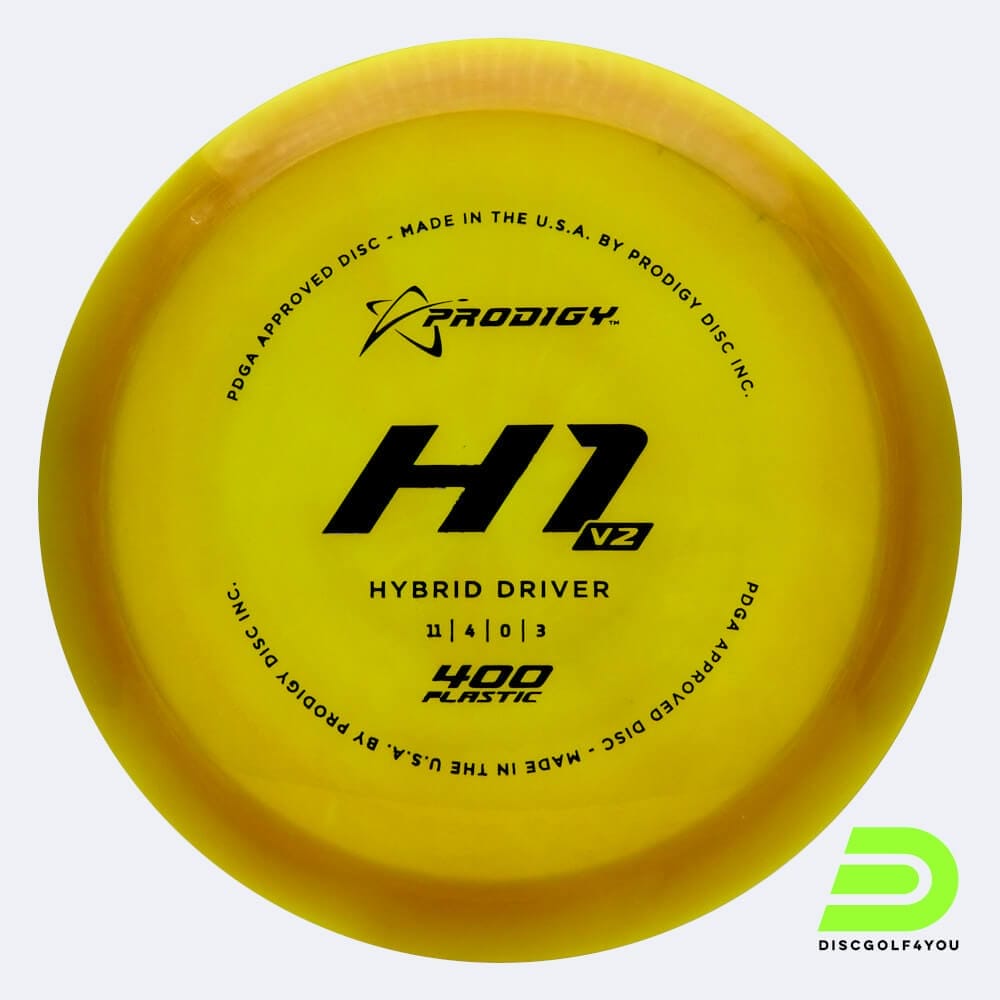 Prodigy H1 V2 in yellow, 400 plastic