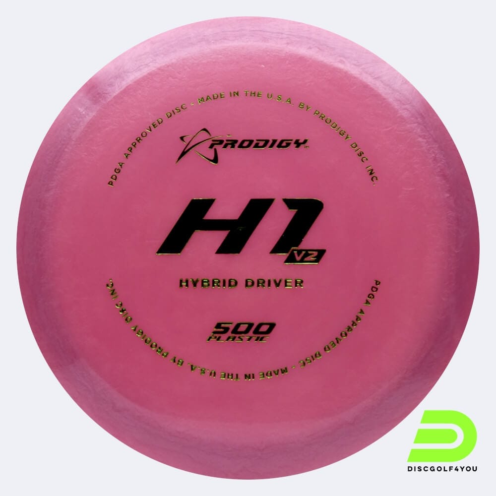 Prodigy H1 V2 in pink, 500 plastic