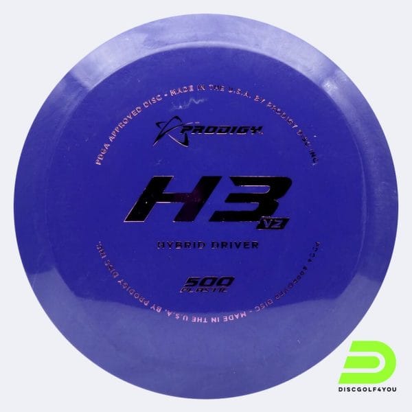 Prodigy H3 V2 in blue, 400 plastic