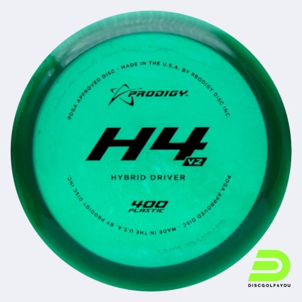 Prodigy H4 V2 in green, 400 plastic