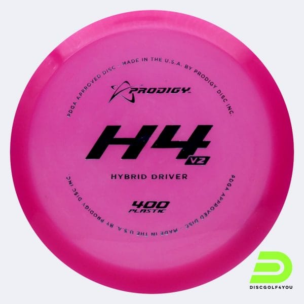 Prodigy H4 V2 in pink, 400 plastic