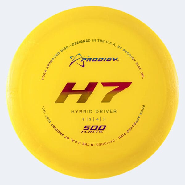 Prodigy H7 in yellow, 500 plastic