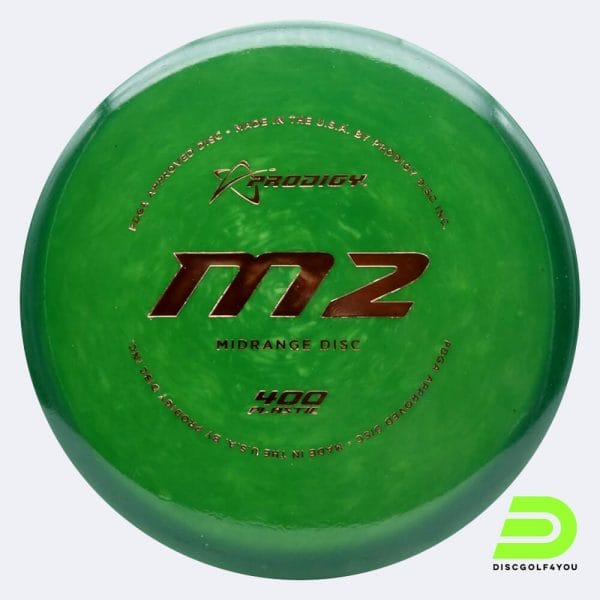 Prodigy M2 in green, 400 plastic